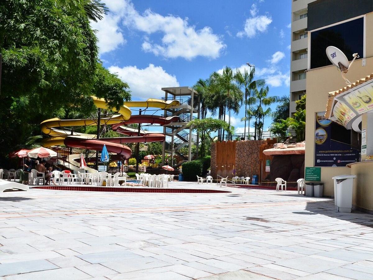 Apartamento Golden Dolphin Grand Caldas Novas Esterno foto